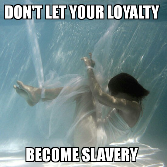loyalty to slavery